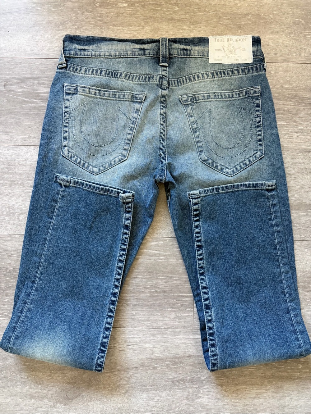True Religion Geno Men's Relaxed Slim Jeans Blue Size 32